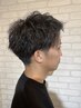〈人気No.2〉カット＋ツイスト、スパイラルパーマ＋マーブ13860→12600