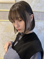 ロンド ストラーダ 心斎橋(Lond strada)&nbsp;シルキーベージュ×グレージュカラー【髪質改善/縮毛矯正】