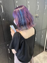 リトバイプティパ(Lit by petit-pas) インナーカラー☆アンブレラカラー☆ユニコーンカラー