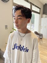 バランス ヘアーアンドアイラッシュ 野田店(balance.)&nbsp;2wayマッシュ　紫カラー