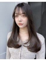 ロンドアヴァントゥス 池袋(Lond aventus)&nbsp;韓国レイヤー/韓国風/ボブ/髪質改善/黒髪/ブリーチなし〔池袋〕