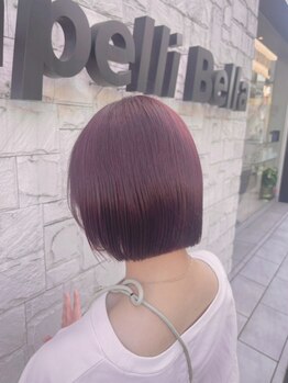 カペリベラ Capelli bella 枚方店の写真/第一印象で周りと差がつく！カットラインにこだわった横顔美人なショートヘア♪女性らしさ×垢抜けが叶う☆