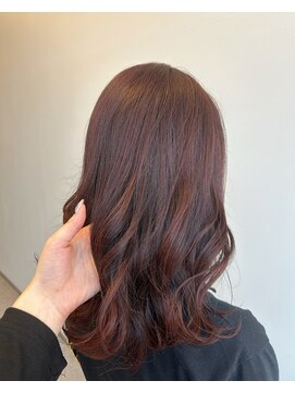 ヘアーメイクブランニュー セントラル 西大寺店(hair make Brand new central) レッドブラウン