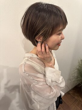 ヘアーラウンジルシェル(HAIR LOUNGE Le ciel) 【大人かわいい！】まろみベージュカラー