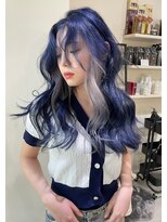 ラ キング(LA KING)&nbsp;バレイヤージュボブウルフカット前髪レイヤー小顔ワンレン