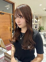 エムサロン 高崎あら町テラス店(emusalon)&nbsp;［rena］秋先取りオレンジブラウン
