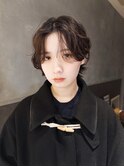 【macana指名】ショートパーマ ウルフ ハンサムショート 登戸