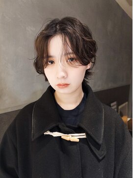 ボコカ(bococa) 【macana指名】ショートパーマ ウルフ ハンサムショート 登戸