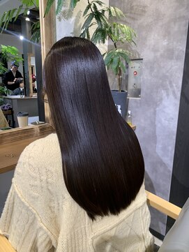 ウィート(wheat) 髪質改善×深みモカブラウンカラー♪