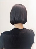 切りっぱなしボブ/タンバルモリ/韓国ボブ/内巻きボブ