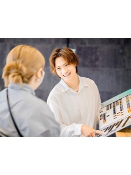 カウンセリングを大切にしています！なりたいを叶えます