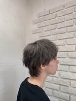 ビランチェ 池袋(bilancia)&nbsp;MENS HAIR/韓国マッシュ/ブルーブラック/スペインカール
