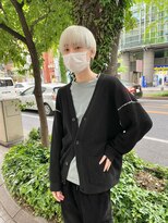 メンズ/マッシュ/ホワイト