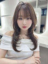 アイトーキョー 名古屋名駅(AI TOKYO)&nbsp;レイヤーカット/顔まわりレイヤー/艶カラー