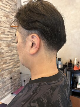 あずママの床屋さん 朝茶 ツーブロック