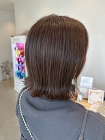 ビレア 尾張旭店(BELEA) 外ハネ/くびれ/透明感ベージュカラー/外ハネボブ