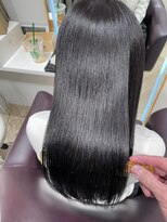 サロンドルテラ (Salon de Lutella)&nbsp;【髪質改善】ラベンダーグレー韓国ヘアウェーブ巻き