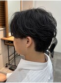 フェザーパーマ/ビジネスパーマ/センターパート/千葉駅保立大翔