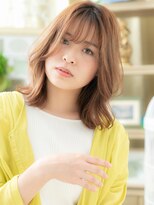 カバーヘアアンドスパ ブリス 浦和(COVER HAIR&SPA bliss) ★ヘーゼルブラウンミディアムレイヤーウルフカット30代40代★1