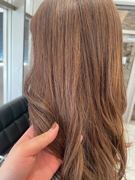 ルページ 千葉(lpage) 髪質改善/顔周りレイヤーカット/グレージュ[千葉/千葉駅]