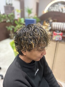 シャドウパーマ＜ハイライト＞