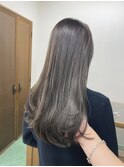 6トーンオリーブグレージュイルミナカラートリートメント