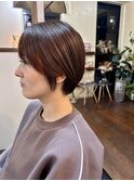 【お手入れラク】ショートボブ