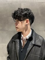 ドゥーエン 上本町店(DoEN)&nbsp;センターパート×シャドウパーマ