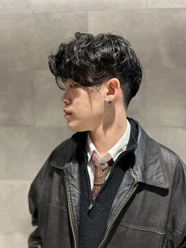 ドゥーエン 上本町店(DoEN) センターパート×シャドウパーマ