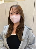 ラ ポルト ドゥ サワ(La Porte de SAWA)&nbsp;簡単◎1カールミディアムレイヤはー×時短ヘア