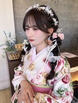ブランシェ 春日井市民病院前店(BRANCHE) 卒業式ヘア×編み下ろし