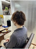 ショートボブ×パーマ