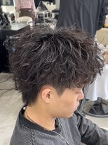 エデアンホンテン メンズサロン(EDEAN 本店 （旧：EDEAN 上通）)&nbsp;熊本メンズカット MEN'S HAIR ルーズショートパーマ