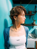 サニーサイド(SUNNY SIDE) ショートウェーブウルフ