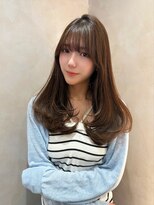 ロンド リリー 銀座(Lond Lily)&nbsp;大人ガーリー/似合わせカット/ミディアムレイヤーカット/銀座