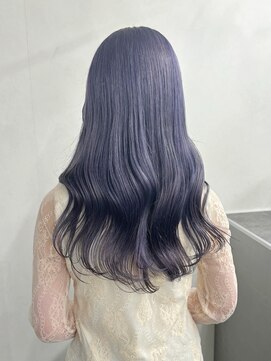 アロ 大阪梅田(alo) 透明感溢れるラベンダーカラー