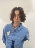 men's ボブパーマ