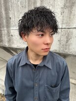 ヘアデザイン アンジェロカフェ(Hair Design Angelo cafe) メンズツイストスパイラルパーマ【20代30代40代】