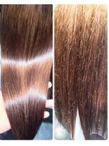 エイモアヘアサロン(A more hair salon)&nbsp;【縮毛矯正】+【ダメージ補修トリートメント】