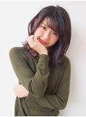 ♪大人かわいい外ハネミディー♪【国分寺駅】