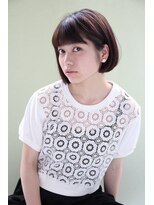ヘアーアンドメイク シーク 吉祥寺(HAIR&MAKE SeeK)&nbsp;耳かけ　ストレートボブ