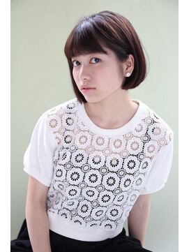 ヘアーアンドメイク シーク 吉祥寺(HAIR&MAKE SeeK) 耳かけ　ストレートボブ