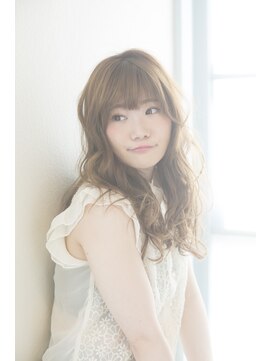 アドラーブル はなみずき店(adorable) 【adorable】伸ばしかけにも♪ルーズなミディアムウェーブ