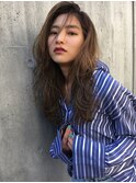 愛されヘルシーレイヤー_イルミナカラーかきあげロング
