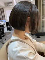 アフロートpd+ KOBE(AFLOATpd+)&nbsp;【神戸三宮】まとまりいい耳掛け切りっぱなしボブ