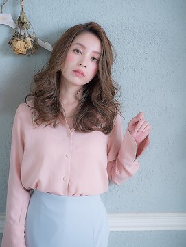オーブ ヘアー ライブス 仙川店(AUBE HAIR RIVES) 巻き髪風♪上品ヘア