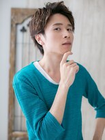 グルーミングサロン バーバー キャッスル 北浦和西口(Grooming salon Barber Castle)&nbsp;ワイルドアップバングのニュアンスカラーショートJ