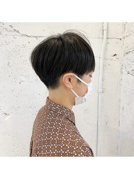 レンク(LENC) Coast.かりあげベリーショート×ツーブロック