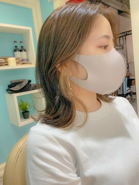 ロンド ルージュ 銀座店(Lond rouge) ブリーチ1回インナーカラー