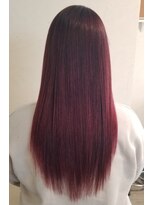 ヘアーアンドネイル ルシア(Hair&Nail Lucia)&nbsp;ロングバイオレットピンクカラー